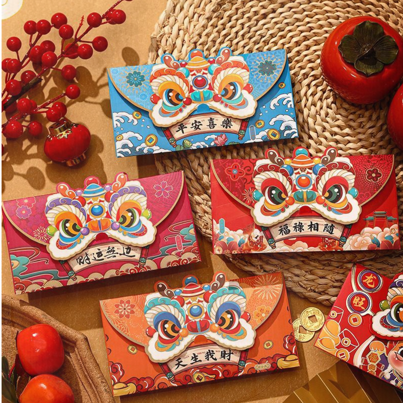 2024龙年红包超萌儿童可爱创意红包小孩新年春节拜年压岁钱利是封