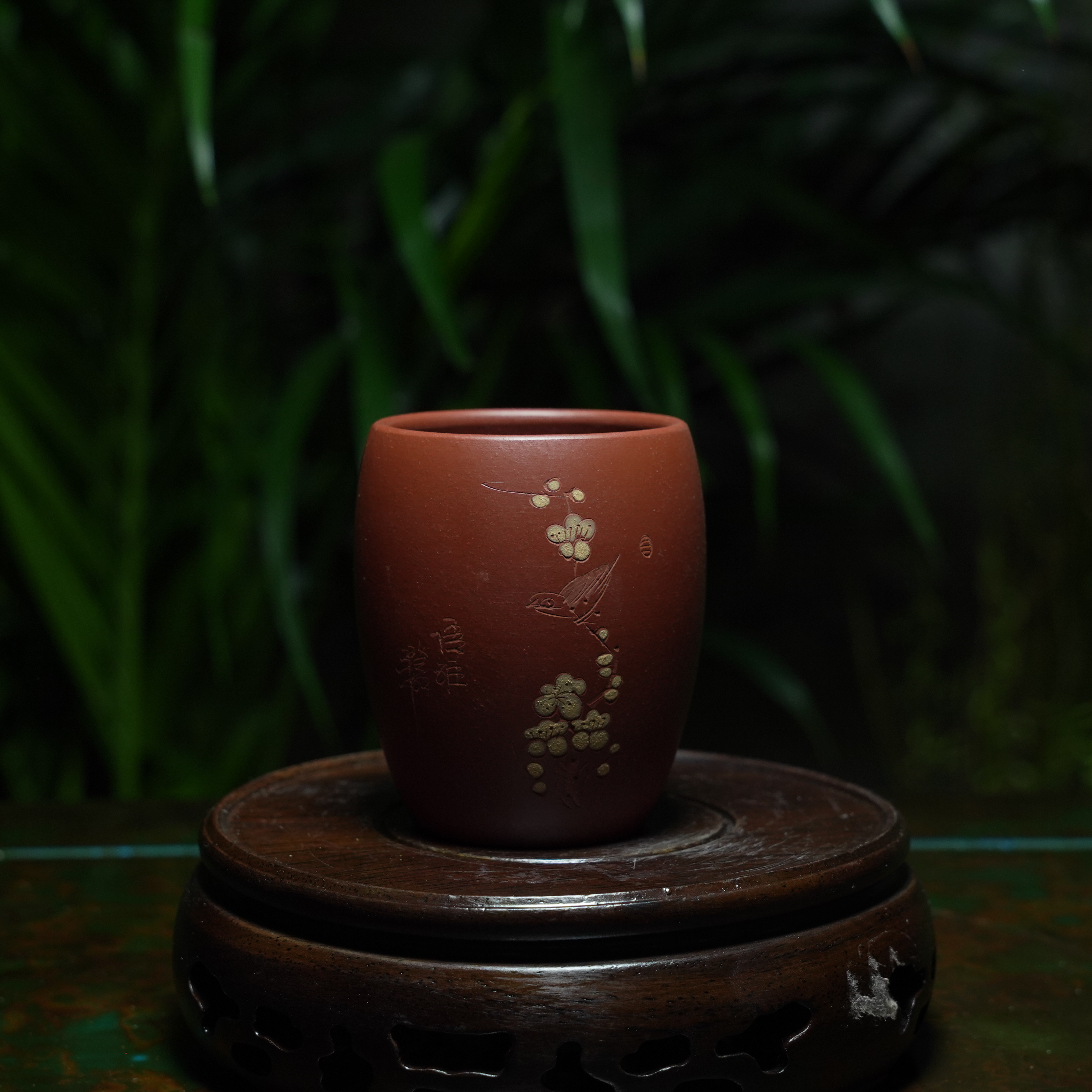 大红袍梅香暖手杯 120CCMGZSFL1022-26