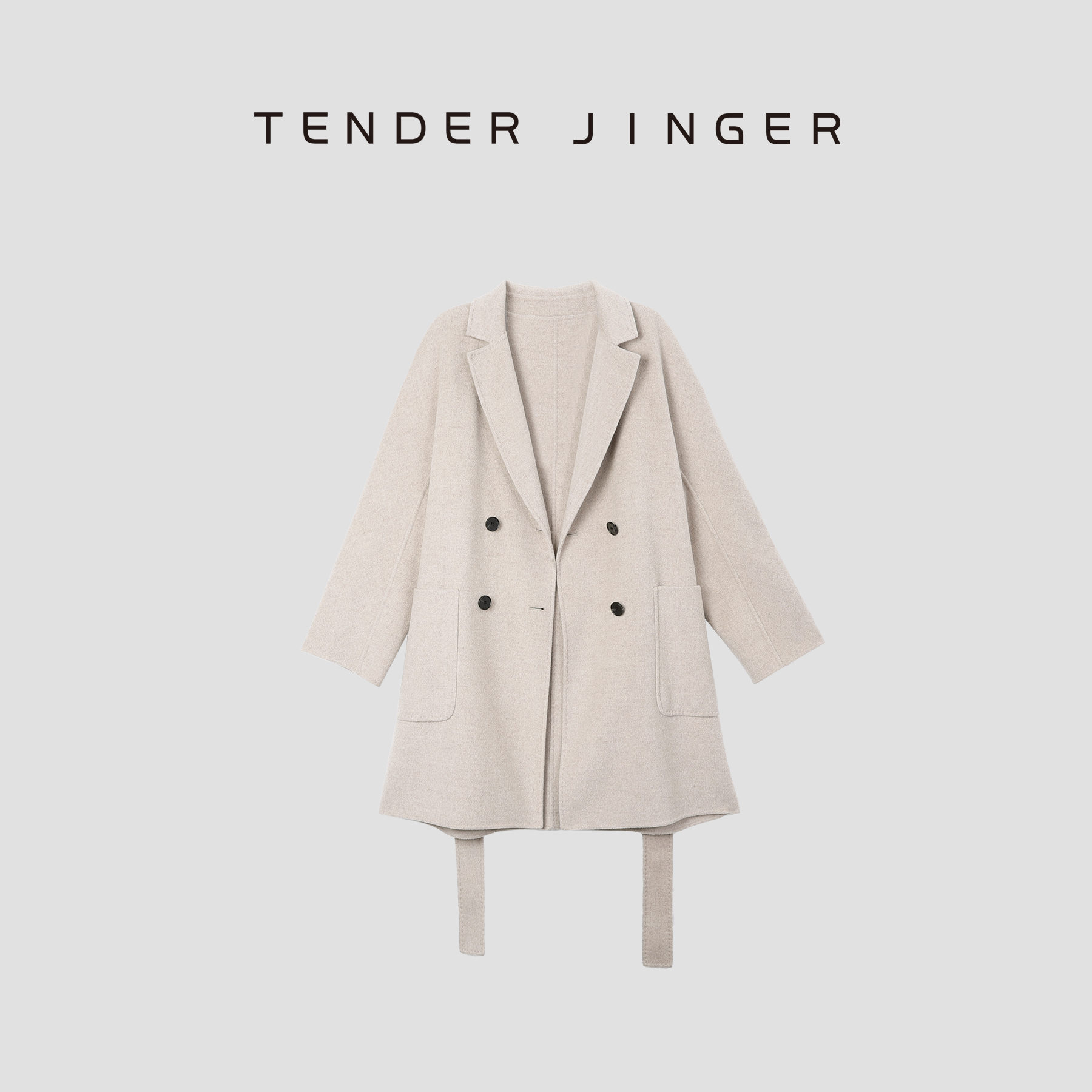 Tender JingerTender Jinger秋冬气质中长款大衣【会】T229CH13213