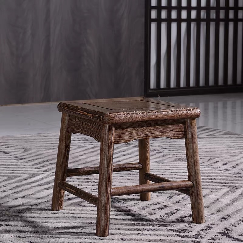 【海清】小方凳实木板凳客厅几凳换鞋凳餐桌凳家用小木凳木雕家具