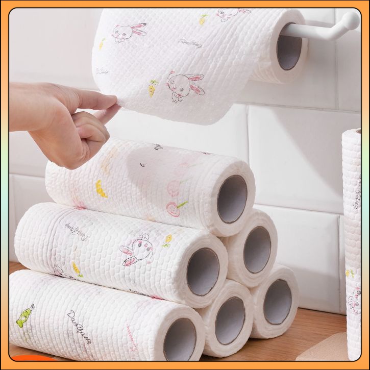 【宠粉福利】懒人抹布干湿两用家用清洁厨房纸一次性洗碗布不沾油