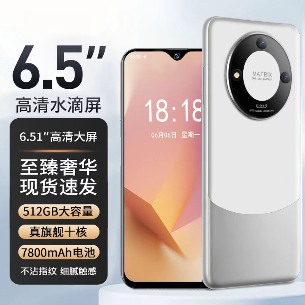 【官方正品】新款512G高端商务人脸双卡双待全网通智能手机