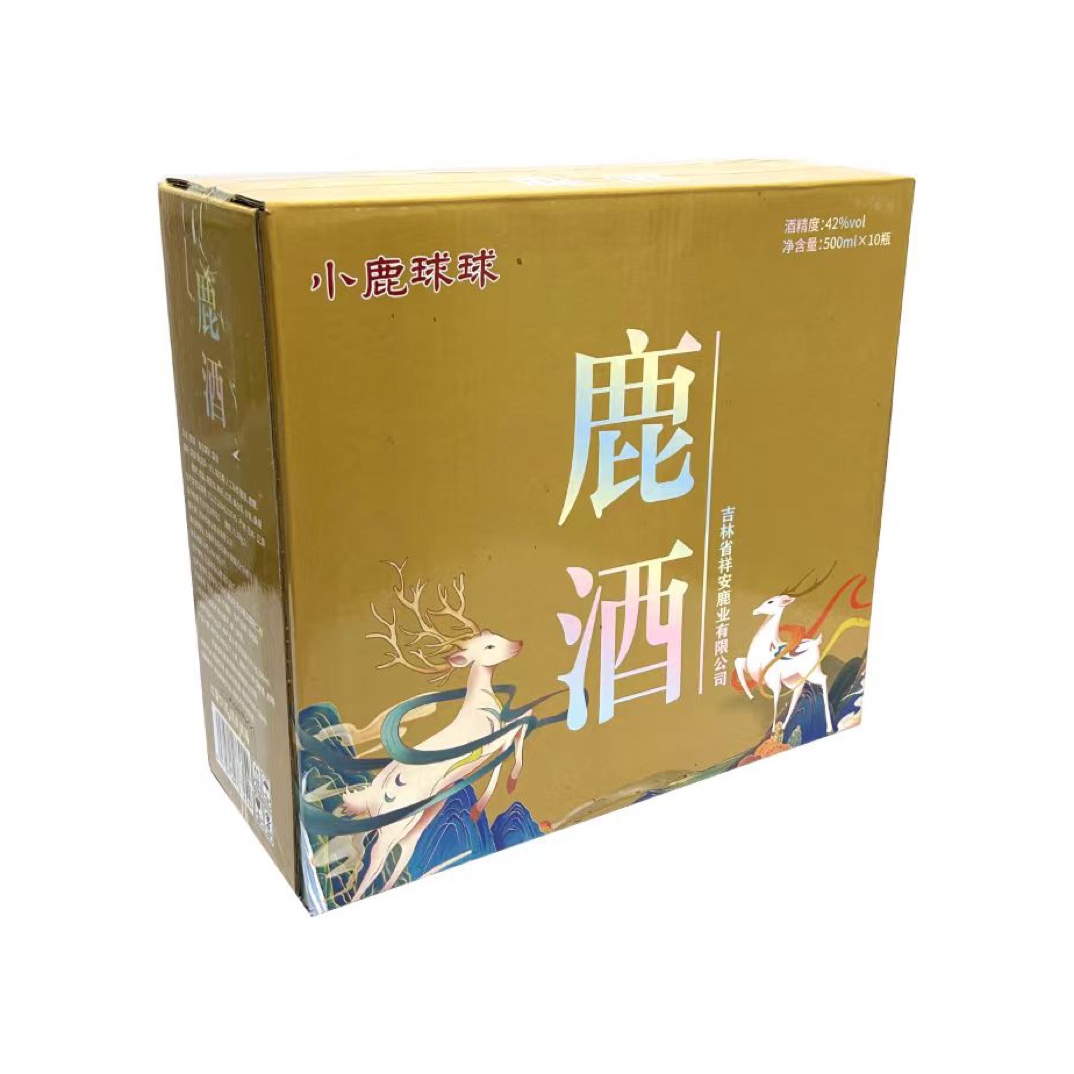 【东北特产】鹿酒500ml42度*10瓶