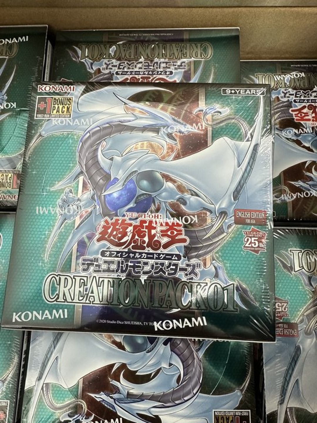 【游戏王】心心 亚洲英文版CREATION PACK01 原箱原盒（默认代拆）