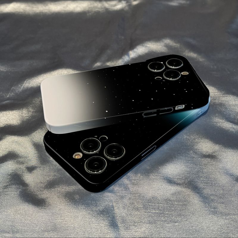 【适用苹果华为OPPO/vivo小米】渐变星空创意iPhone14pro菲林手机