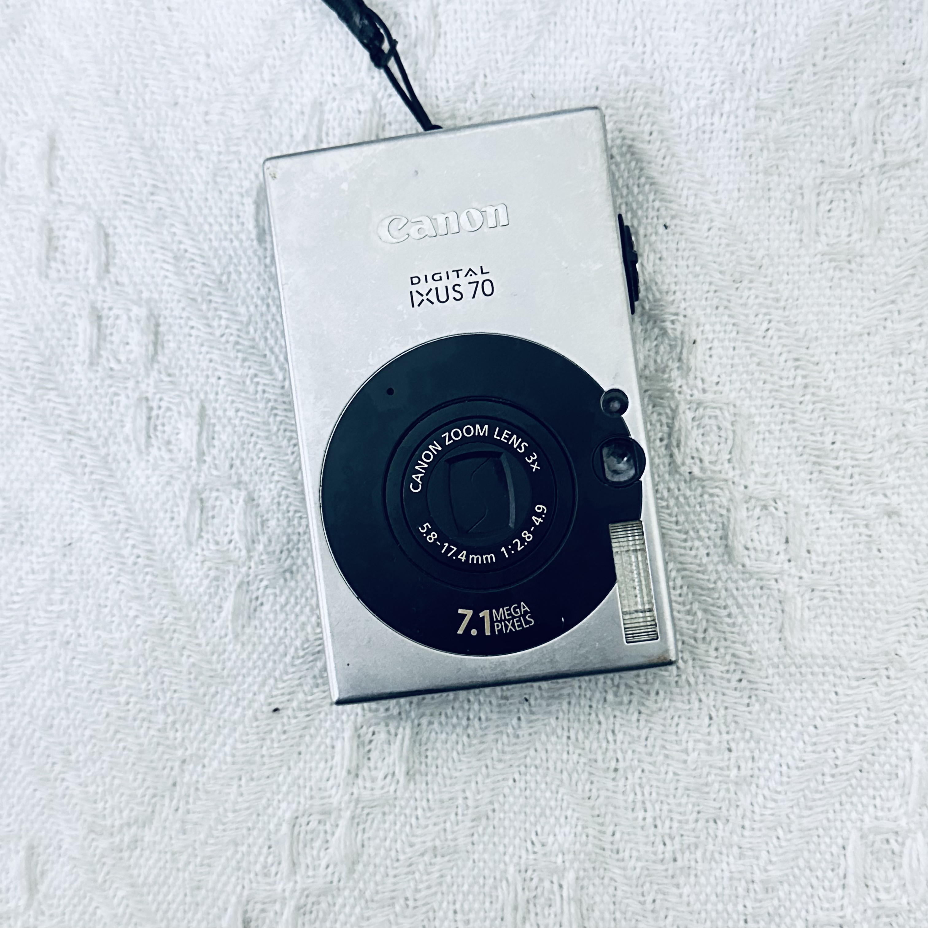 tten相机 佳能ixus70 人像很好看 成色不错  福利价