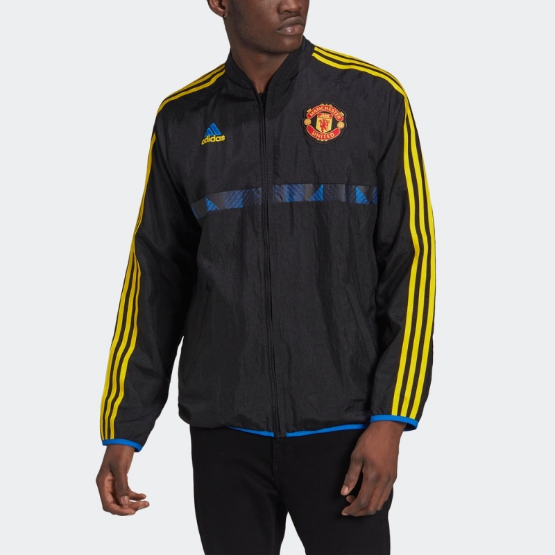 Adidas/阿迪达斯 #CC 男子曼联年秋新款足球运动夹克外套GR3871