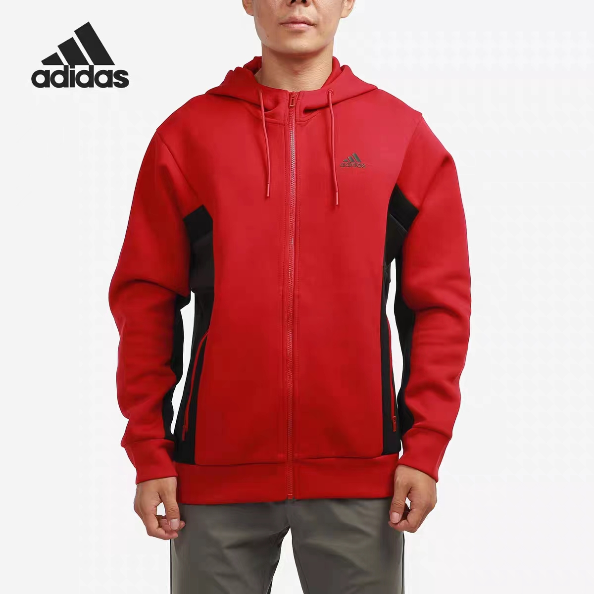 Adidas/阿迪达斯#BJCC秋季运动拉链外套H39240
