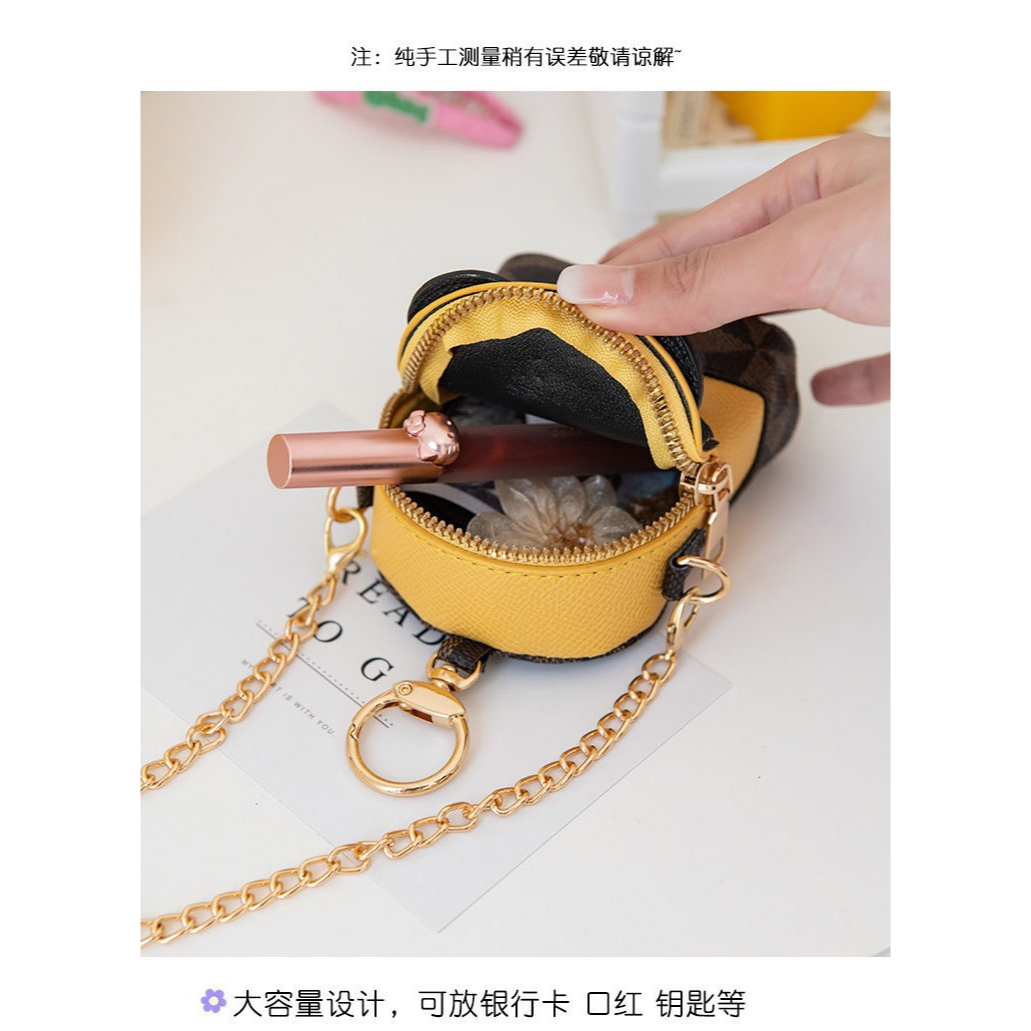 浮力女ins风轻奢时尚斜挎小巧可爱迷你钥匙小包包零包
