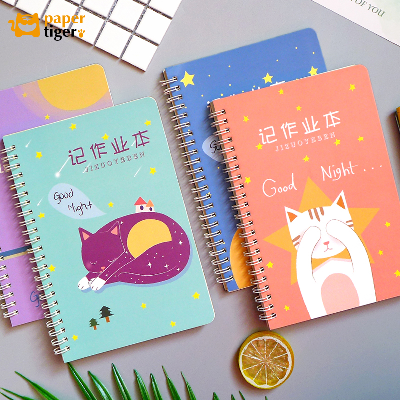纸老虎纸老虎小学生记作业本作业登记本家校联系本记录练习本子