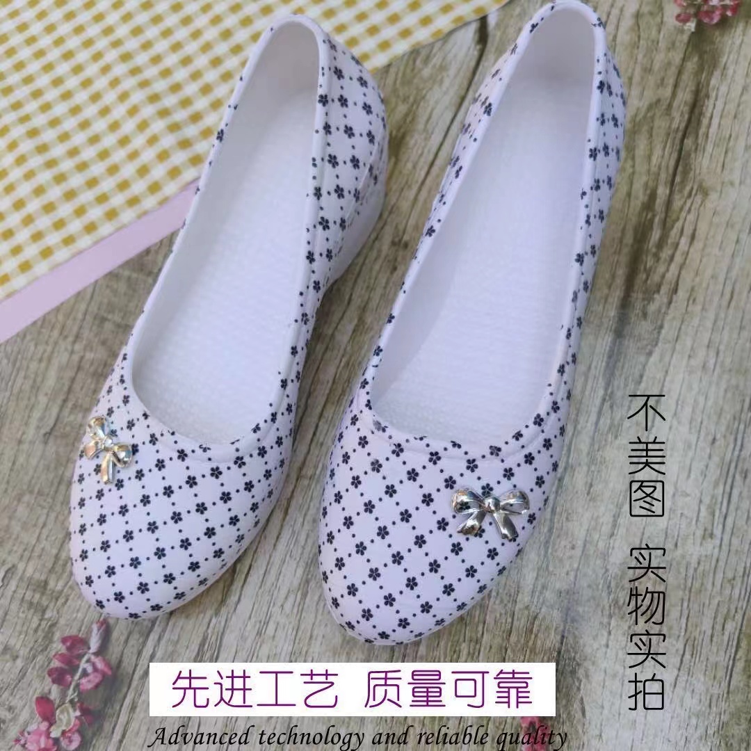 韩版女士雨水鞋防滑松糕鞋新款外出防水防滑鞋百搭休闲雨鞋女成人