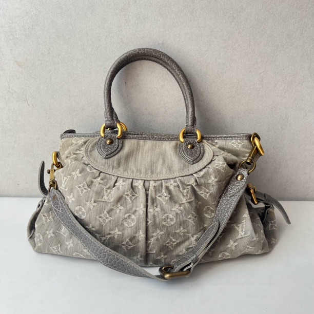 95新 LouisVuitton/路易威登 丹宁单肩包13205
