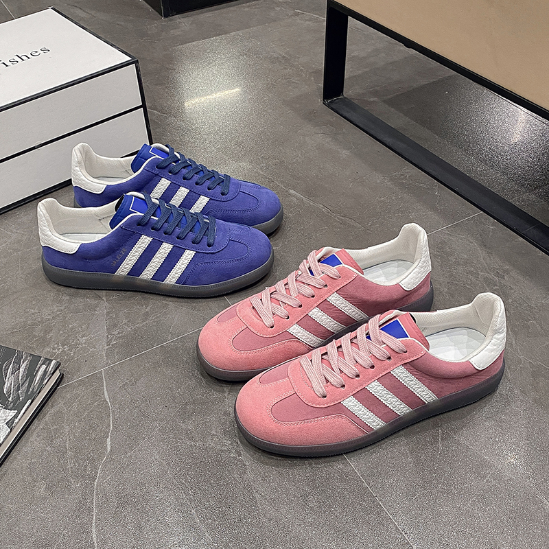 个性彩色情侣款德训鞋2024年新款休闲百搭舒适男女情侣同款德训鞋