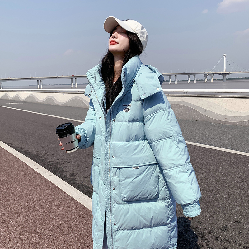 【和锋金羽品牌正品】2023年新款棉衣棉服女冬季外套中长款厚面包服