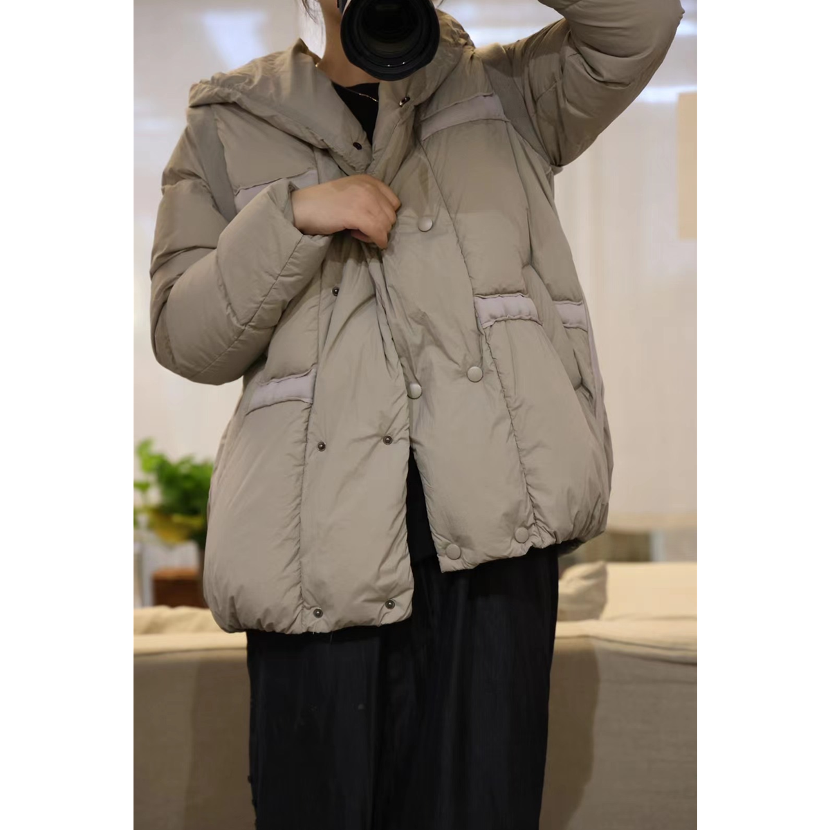 Y21136 女士时尚百搭羽绒服