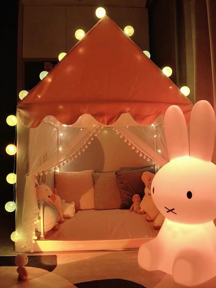 小帐篷儿童室内男孩女孩公主屋家用城堡游戏屋幼宝宝分床睡觉房子