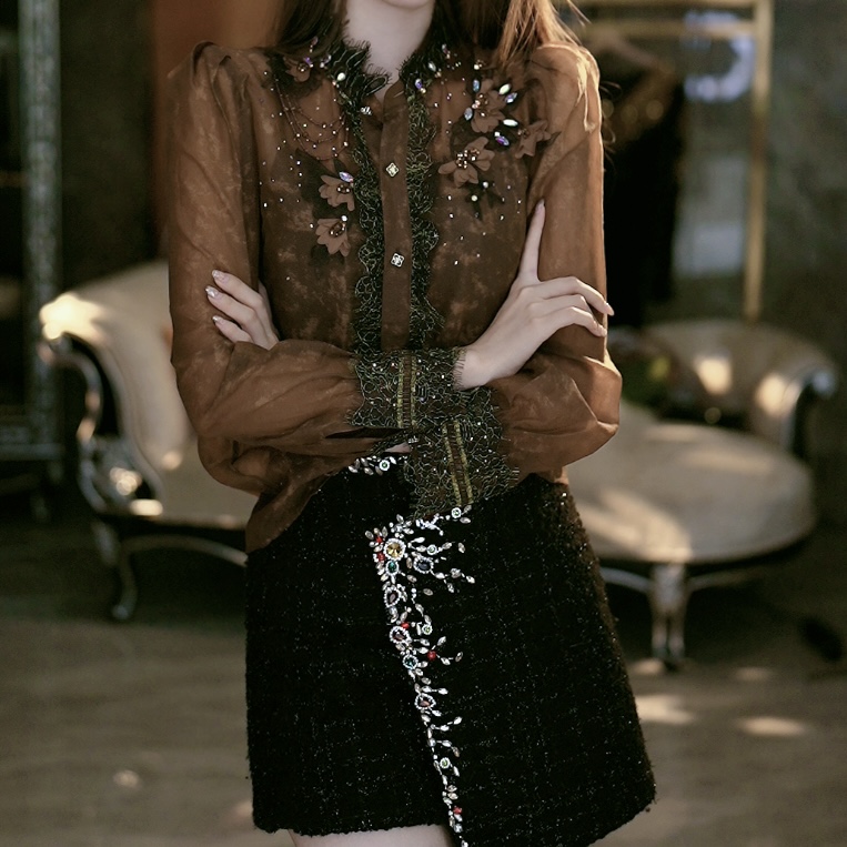 SEJI/瑟纪【摩卡魅力】重工气质上衣