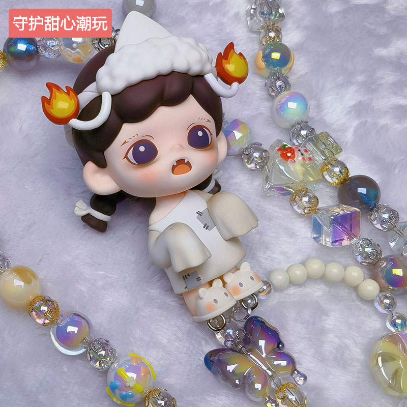 【主播代拆盒】正版潮玩盲盒手办diy斜跨链包挂饰摆件设计公仔现货