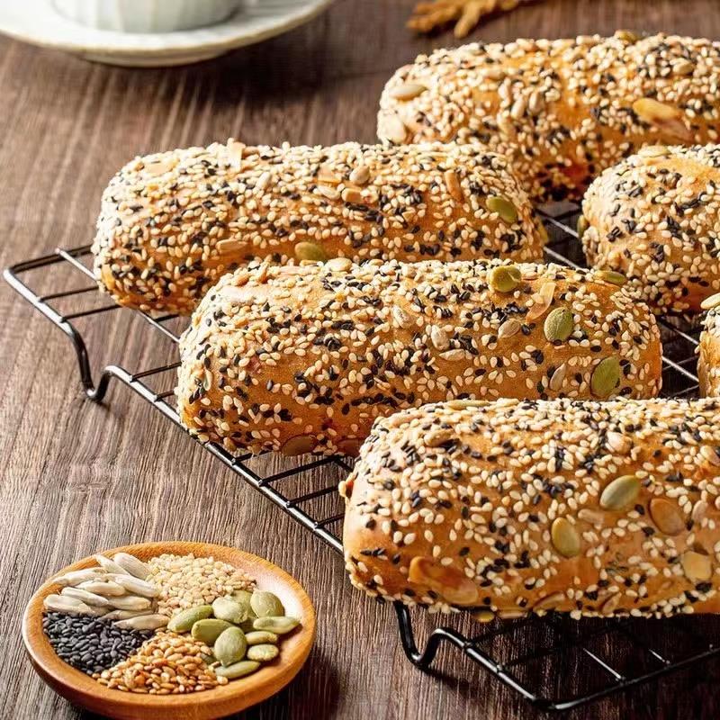 全麦夹心欧包网红杂粮奶酪包无蔗糖早餐粗粮代餐面包小零食小迷牛