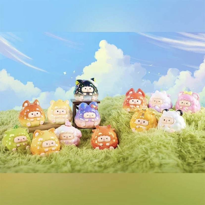 【现场拆盒】三只宝福气多多系列盲盒