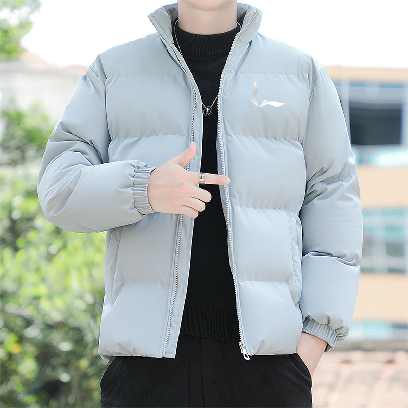 品牌男士运动棉服大码立领加厚保暖休闲时尚百搭潮流宽松防风棉袄