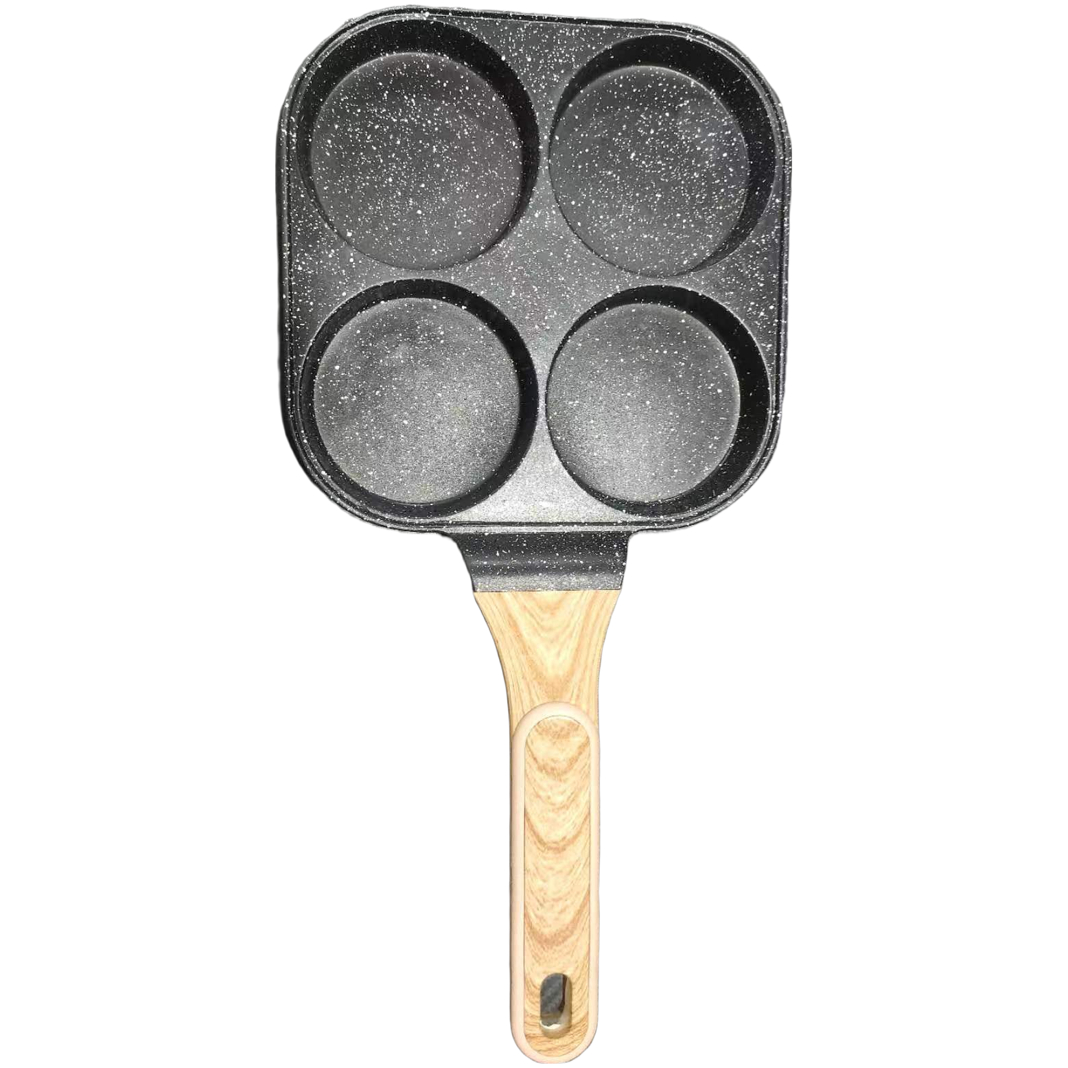 麦饭石方形小煎蛋锅颜色随机（电磁炉不可用）