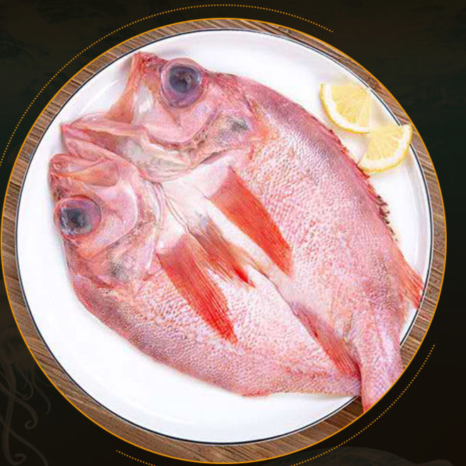 连云港发货 新鲜速冻 开背红石斑鱼【400g-500g】/条