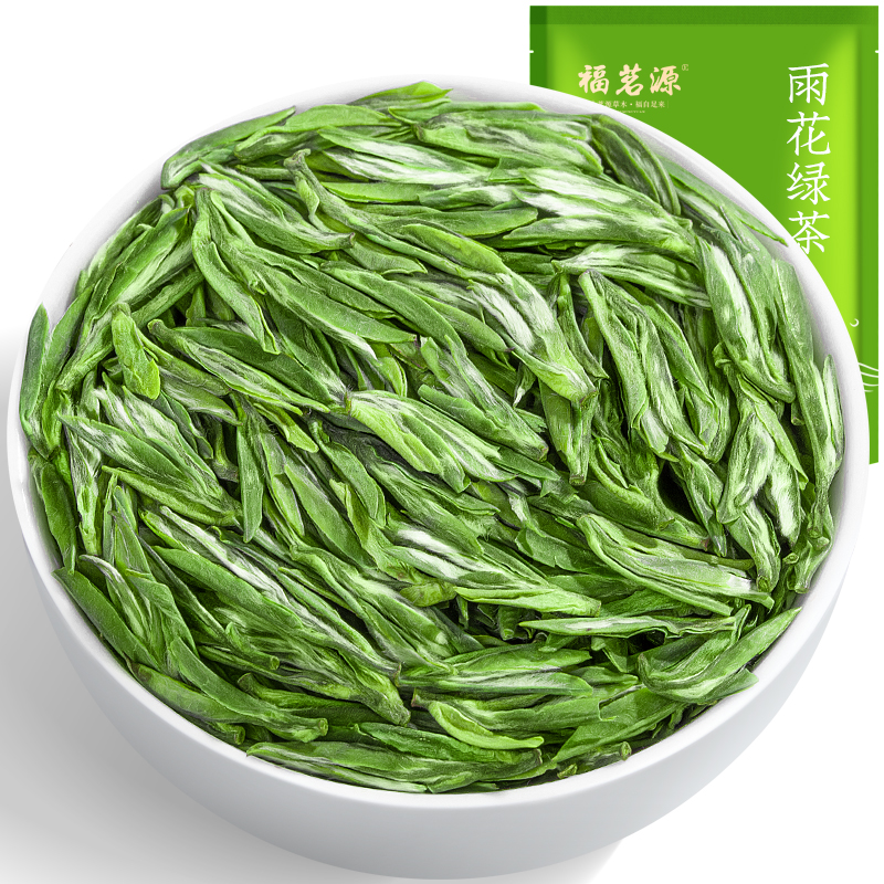 福茗源茶叶 雨花绿茶 2023新茶明前特级南京精选嫩芽春茶袋装250g