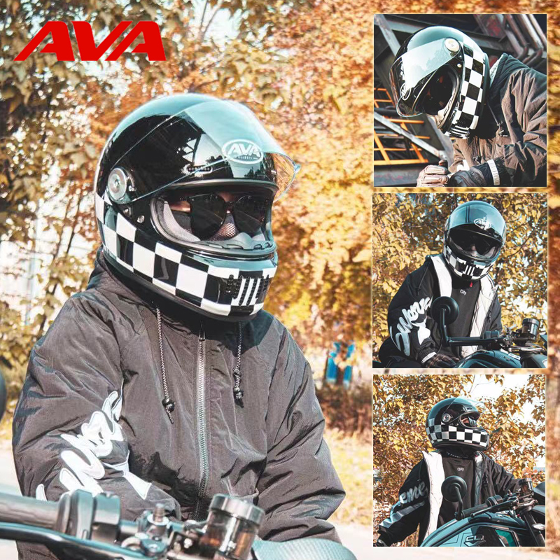 AVA王朝复古全盔