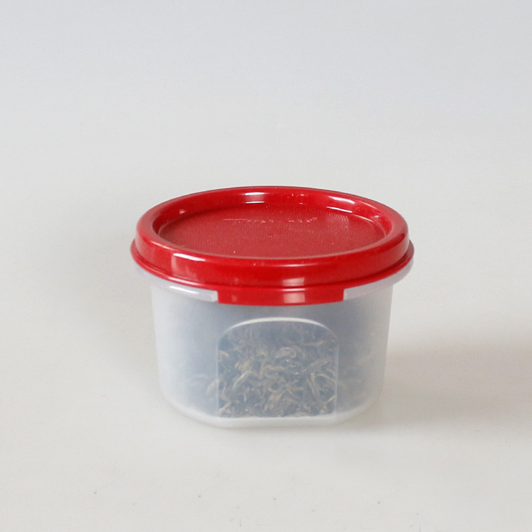 特百惠正200ml QQ盒/MM干货储藏保鲜盒/迷你零食圆罐 密封零食