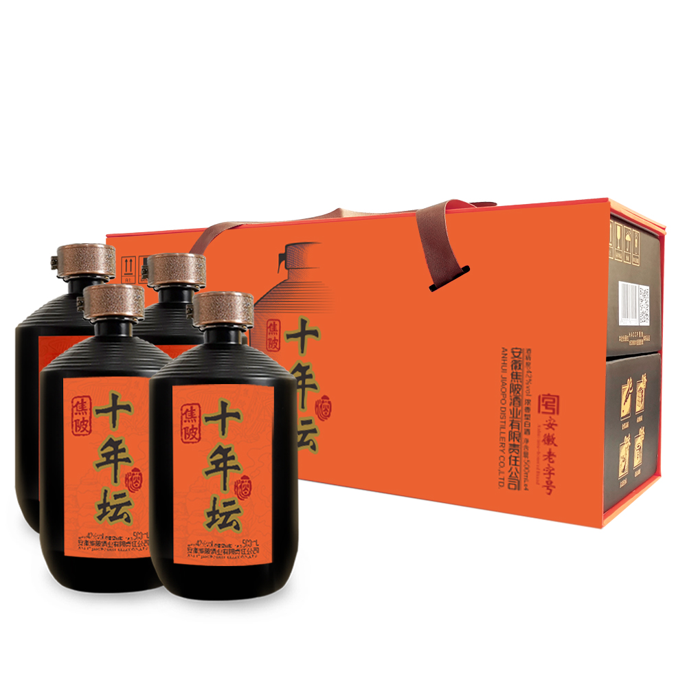 JIAO PO/焦陂(达人专属)焦陂十年坛礼品白酒50度500ml