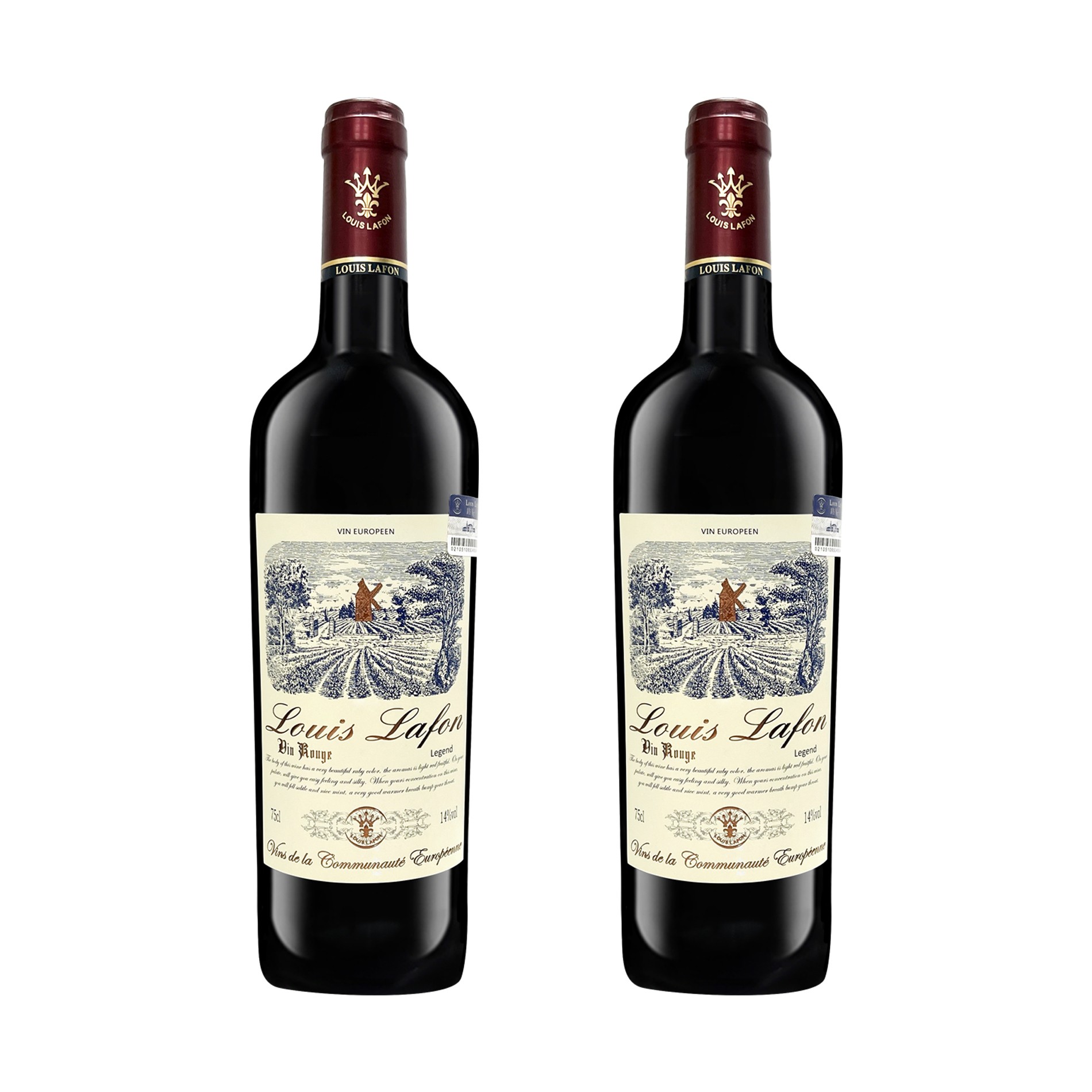法国路易拉菲 LOUIS LAFON 传奇干红葡萄酒  原瓶进口整箱 750ml