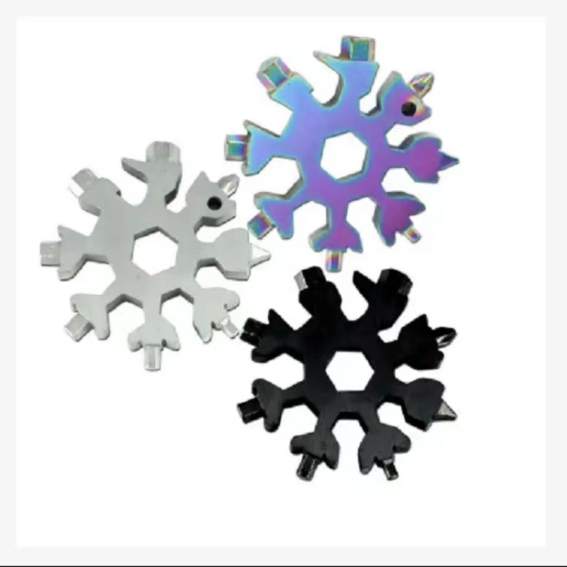 【好再莱】便携式多功能雪花扳手不锈钢扳手硬质六角毫米硬质毫米