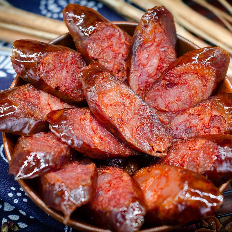 【3斤】【麻辣香肠】恩施土家香肠手工腌制柴火烟熏散装食用