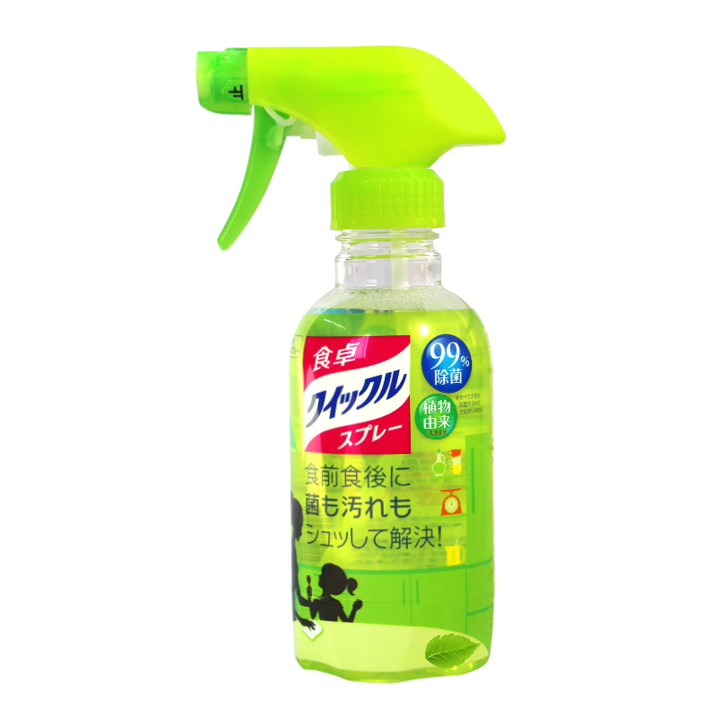 日本进口餐桌玩具清洁剂桌面清洁喷300ml