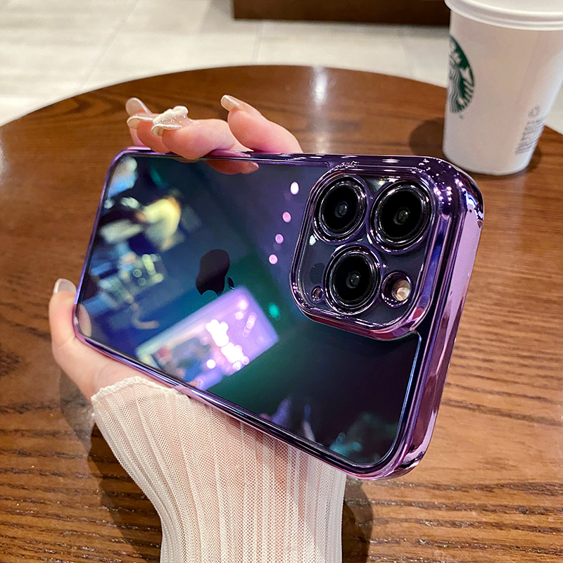 苹果14手机壳iphone13女生爆款12pro外壳高档渐变镭射ins风网红新
