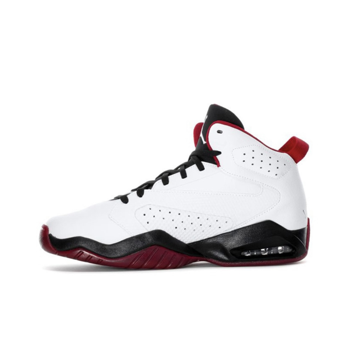 Nike 耐克缓震白黑红防滑耐磨高帮篮球鞋AR4430-106