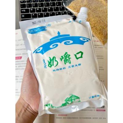 正宗内蒙古塞恒察干奶嚼口乌日莫稀奶油稀米丹生酮食品480克