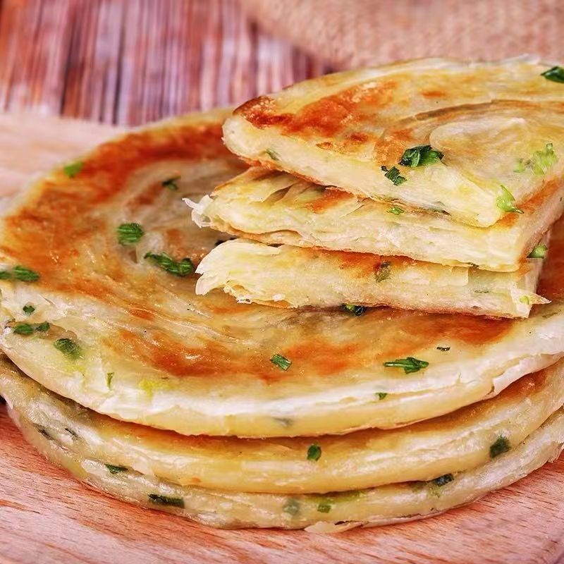 加大加厚上海风味葱油饼半成品早餐家用煎饼香酥脆美优质美味香味
