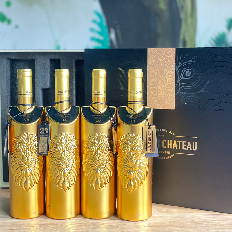 伯侯王爵·城堡·雄狮之王XO 750ml*4 40%vol.Y