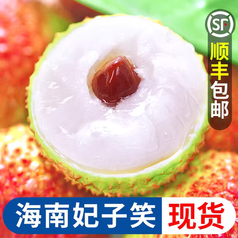 【坏果包赔】海南妃子笑荔枝3/4.5斤 顺丰京东冷链 多仓发货