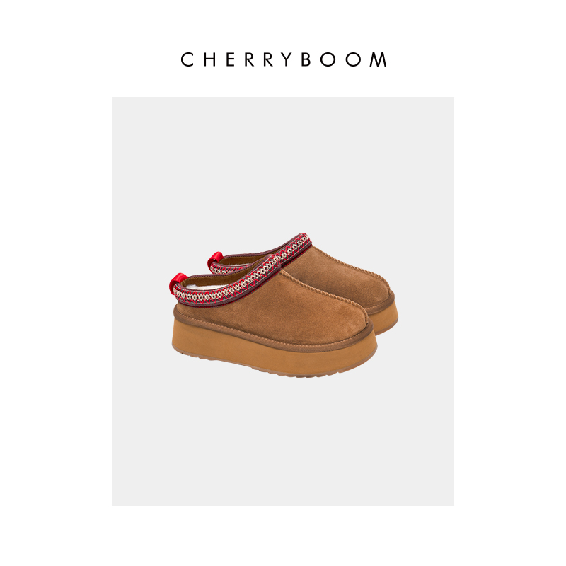 CHERRYBOOM  U*G半拖雪地靴