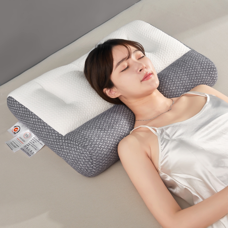 【现货发售】牵引反弓颈椎枕头护颈椎助睡眠枕芯学生睡觉家用一对装