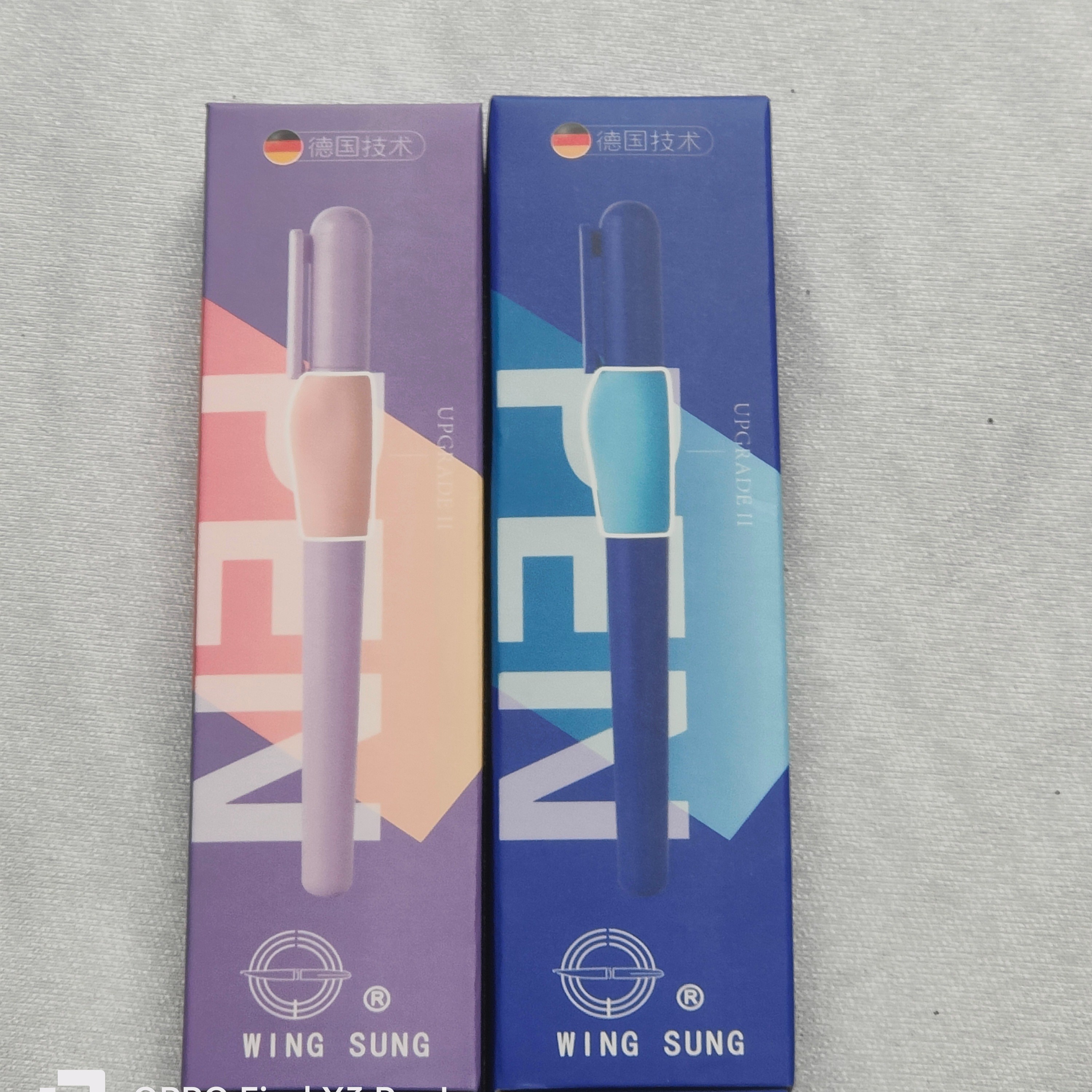 SY6027正资钢笔3支送2袋墨囊，一黑一蓝