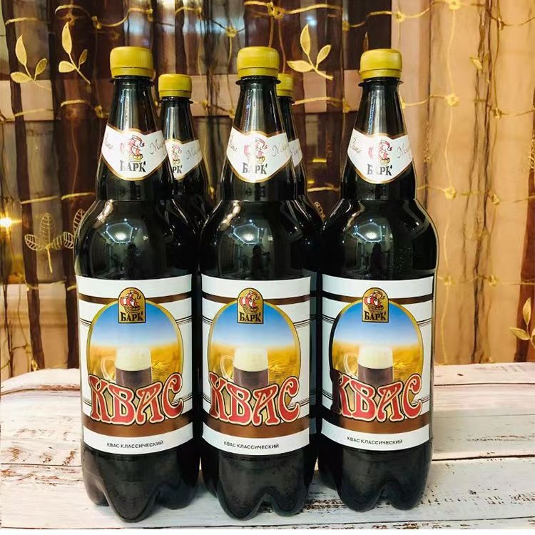 俄罗斯大帆船面包发酵格瓦斯1.5升/瓶碳酸饮料大瓶装