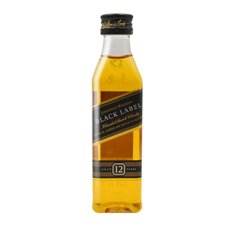 Hennessy/轩尼诗尊尼获加黑牌 50ml迷你酒版