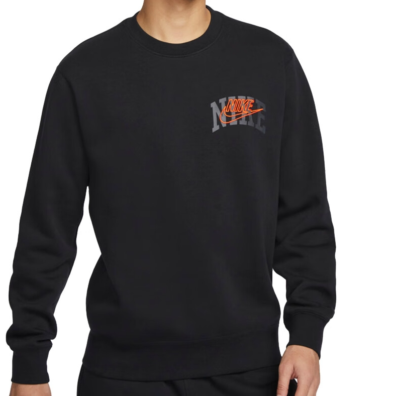 Nike/耐克【廊坊万达NK专享】男新年黑加绒运动休闲卫衣 FV4446010