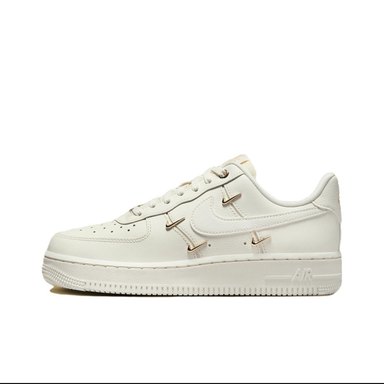 Nike/耐克【唐山吾悦NK专享】AF1女款白金四勾空军一号 FV3654111