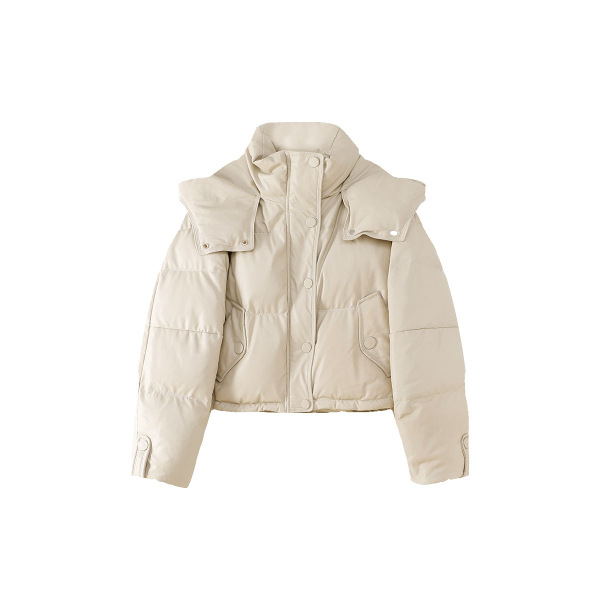 咩咩专属 面包羽绒服冬季新款蛋白皮羽绒服#TCL2309654