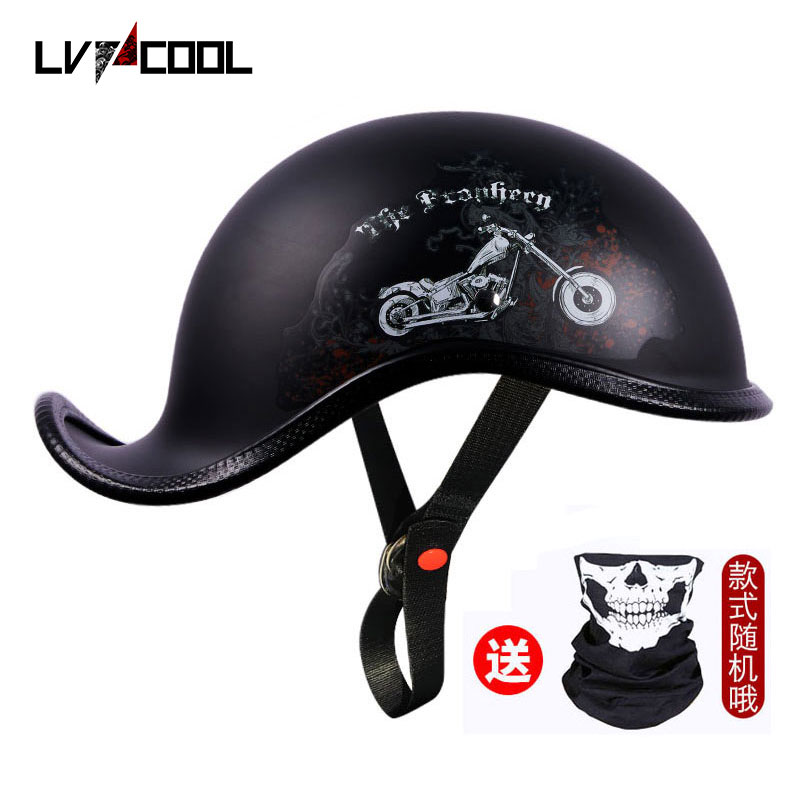 LVCOOL一骚哈雷复古瓢盔
